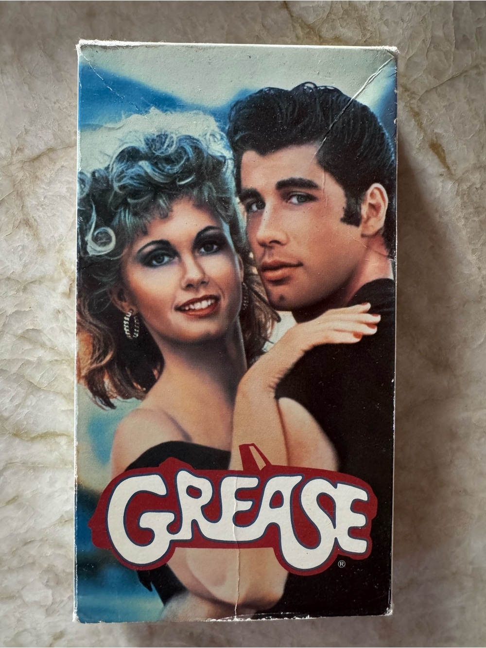 Grease Movie VHS Cover — Photo Artwork